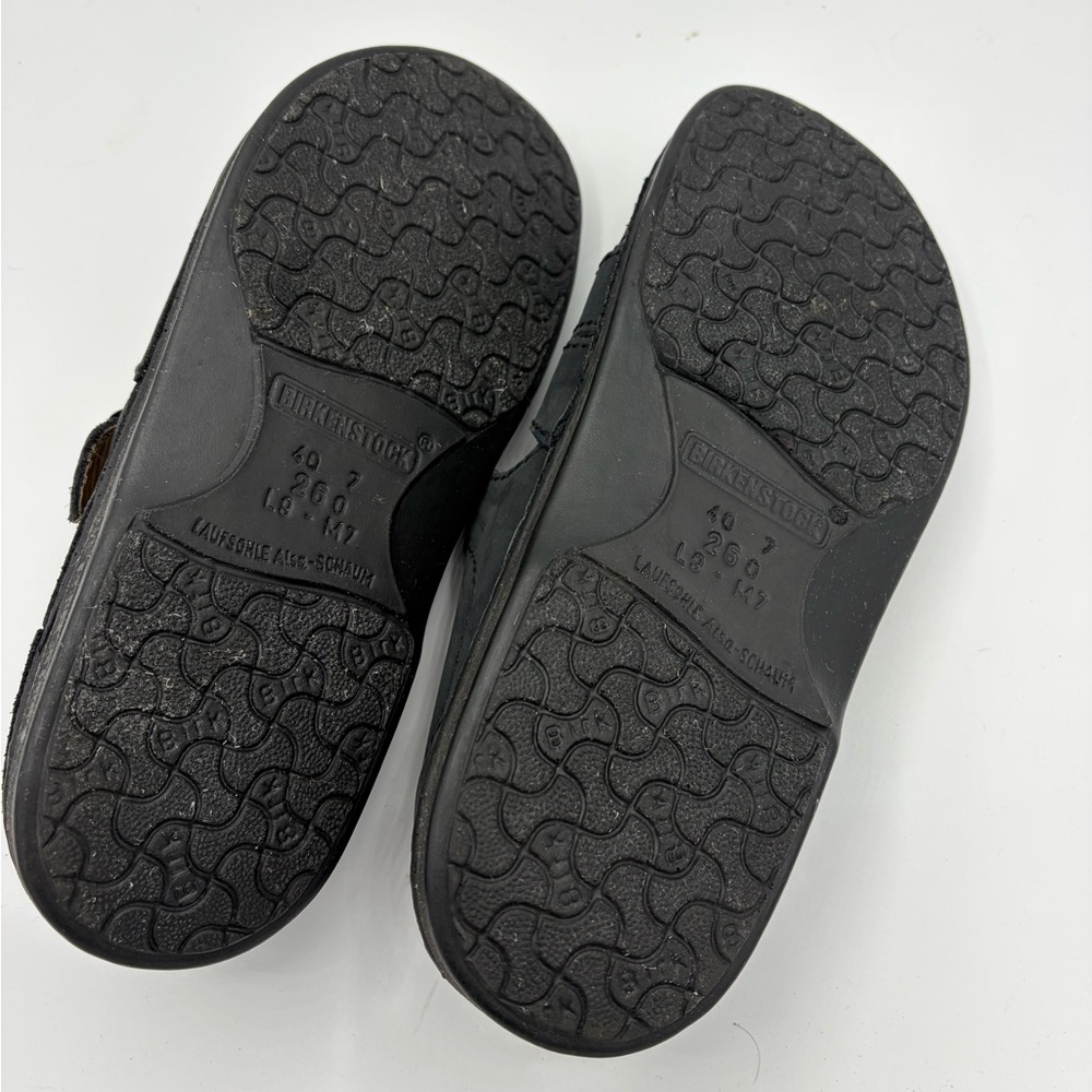 Birkenstock Madeira fisherman closed toe dark gray sandal women’s size 9 men’s 7 - Picture 4 of 6